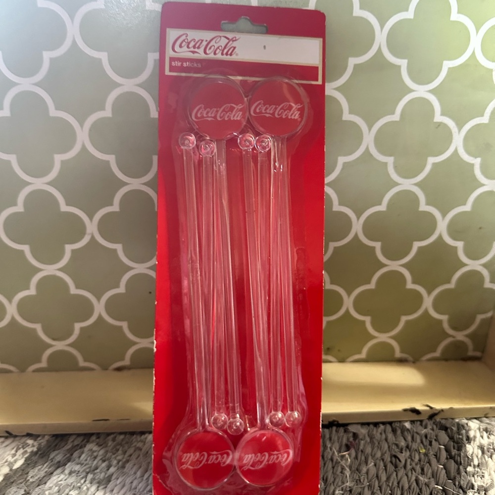 Coca Cola Red Stir Sticks